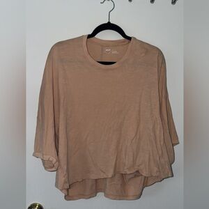 Aerie Light Brown Long Sleeve Top